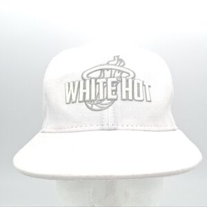 Miami Heat White Hot Men's Classic White Cap New Era